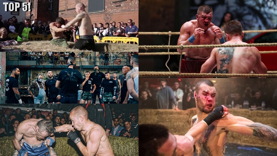 Nova strana borilačkog sporta: Pogledajte TOP 5 Underground Bare Knuckle organizacija!